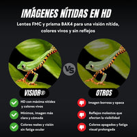 Visior® Binoculares HD de Largo Alcance Prisma BAK4