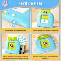 Vocaboo® Dispositivo de Aprendizaje Montessori + 248 Cartas