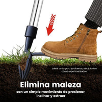 Weedex® Extractor de Maleza con Sistema de 4 Garras