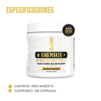 King Maker® Suplemento para Hombres 13 en 1 X 120 cápsulas c/u