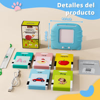 Vocaboo® Dispositivo de Aprendizaje Montessori + 248 Cartas