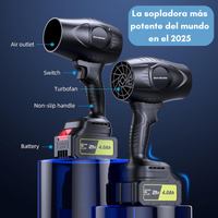 TurboJet Blower™ Sopladora Portátil de Turbina + 1 Maletín Gratis