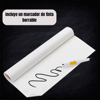 CreArte® Pizarra Electroestática de 45 CM X 2 Metros