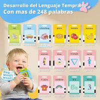 Vocaboo® Dispositivo de Aprendizaje Montessori + 248 Cartas