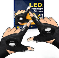 LumiHands® - Guantes con linterna LED Impermeables 🔦