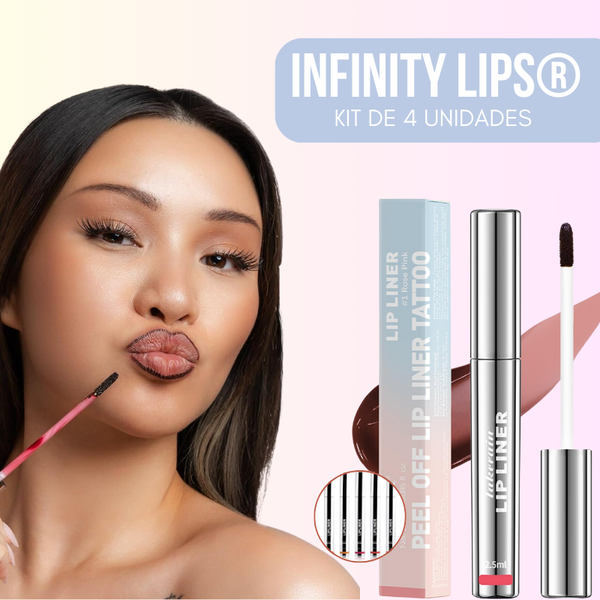 Infinity Lips® Kit Delineadores Peel Off de Alta Duración 4x1