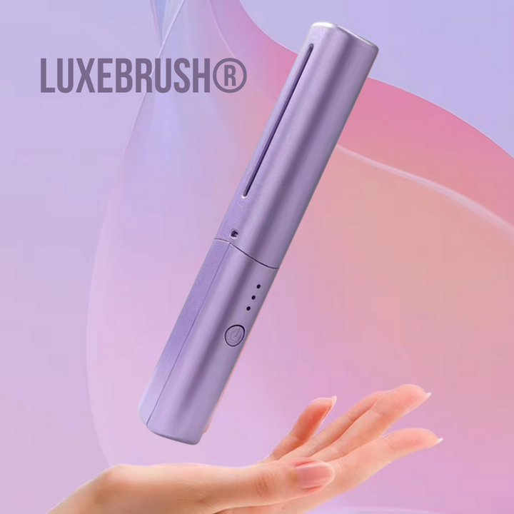 LuxeBrush® Cepillo alisador portátil anti frizz