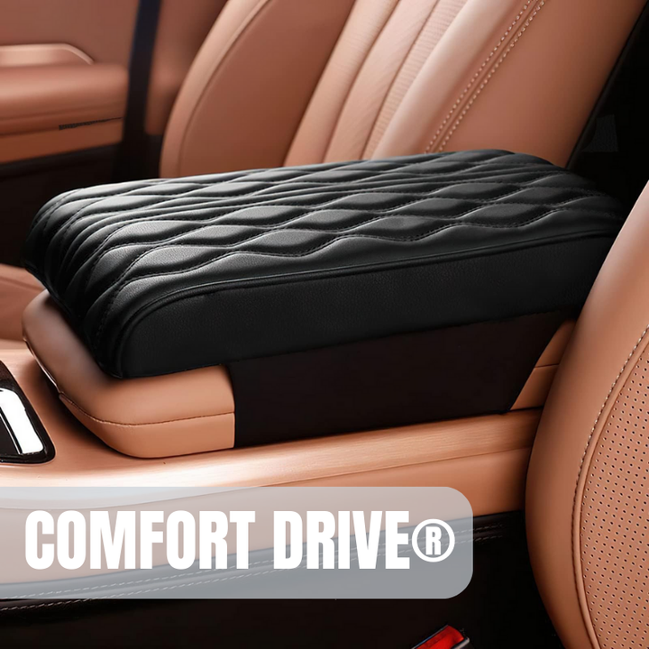 Comfort Drive® Reposabrazos en cuero con espuma viscoelástica