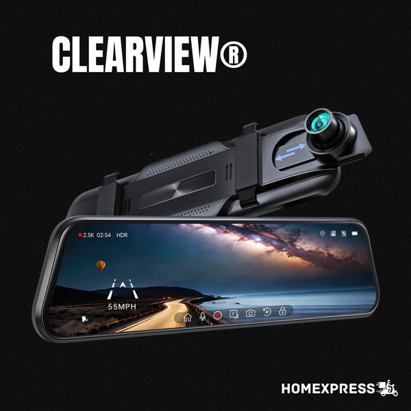 ClearView® Retrovisor con Cámara 4K y Visión Nocturna