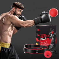 ReflexBall® Diadema de Boxeo + 2 Bolas Incluidas