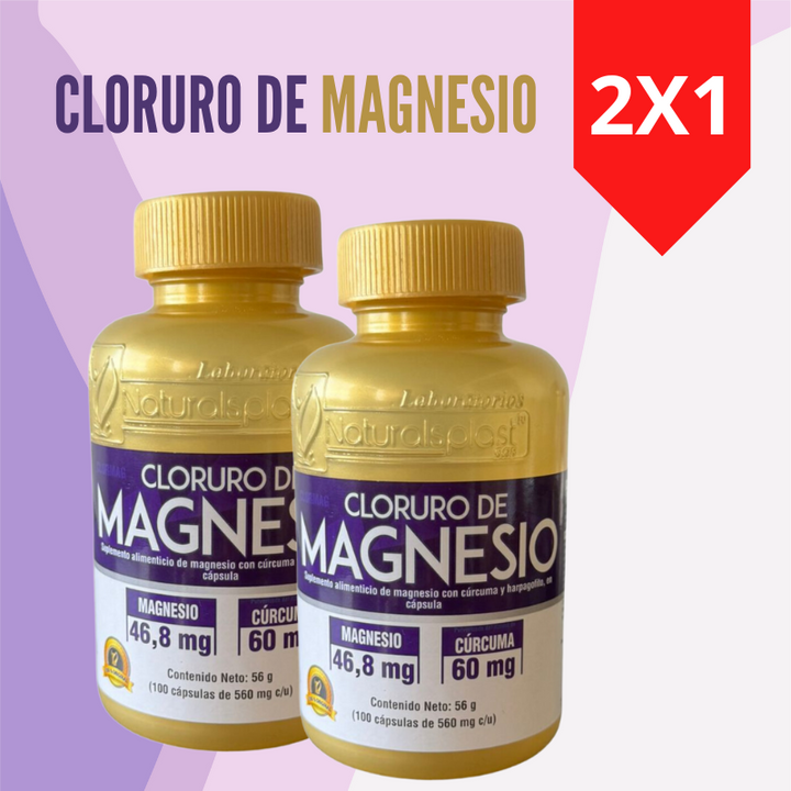 Cloruro de Magnesio x 100 cápsulas