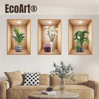 EcoArt® 3D Kit de 3 adhesivos decorativos