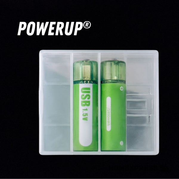 PowerUp® Pilas de Larga Duración Recargables por USB