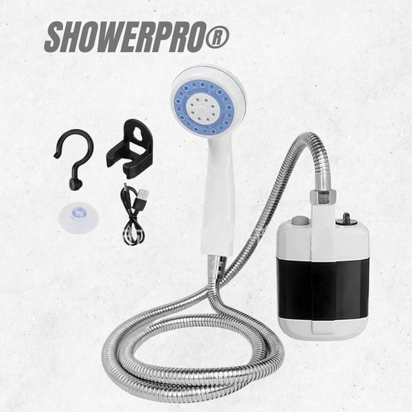 ShowerPro® Ducha Portátil con Calentador Incluido