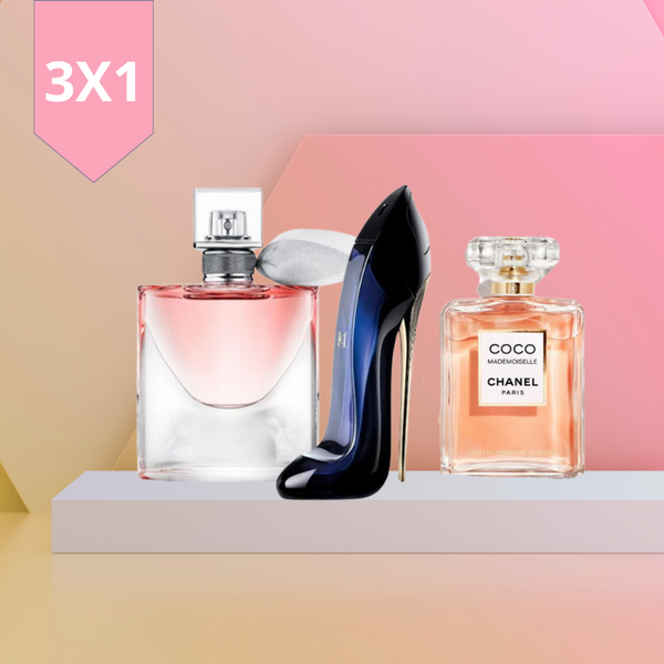 Combo de Perfumes Importados 3x1