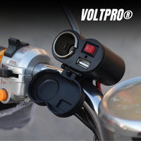 VoltPro® Cargador Multifuncional USB para Moto