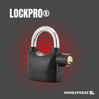 LockPro® Candado en Acero con Alarma Antirrobo