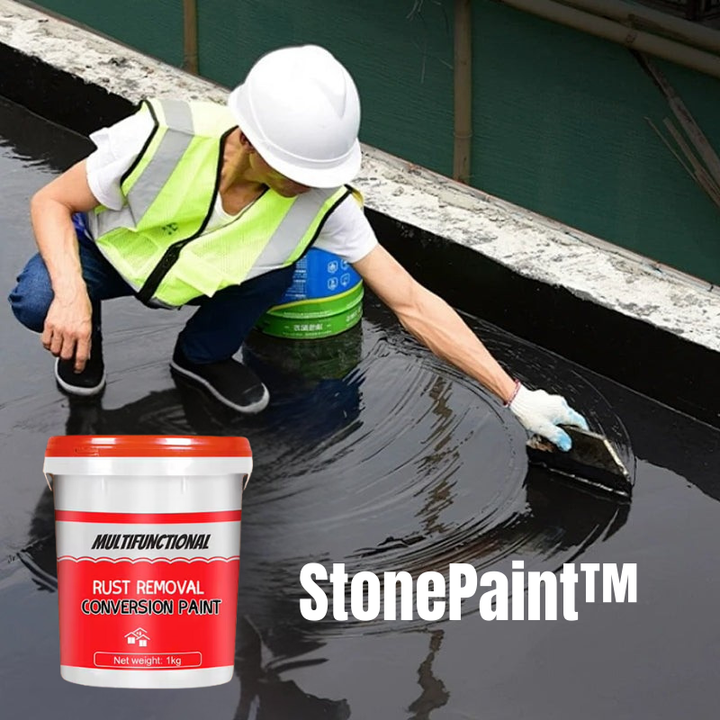 StonePaint™ Pintura de Sellado para Grietas y Filtraciones