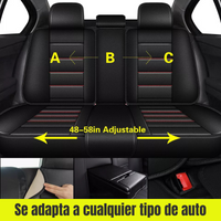 CoverX® Kit de Forros para Asientos de Auto en Cuero