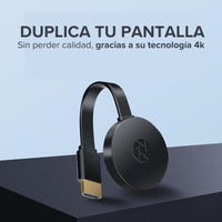 Chromecast® Duplicador de pantalla Full HD 2X1