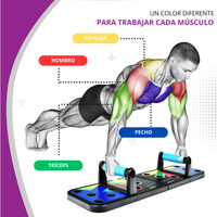 PushUp Master™ Tabla para flexiones 9 en 1