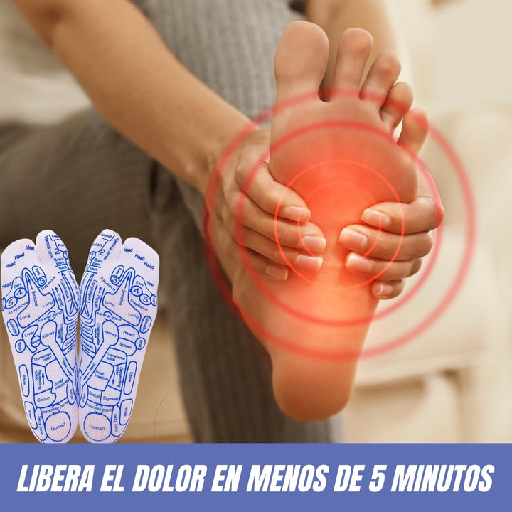 Footify® Medias de Reflexología para Aliviar el Dolor en Minutos