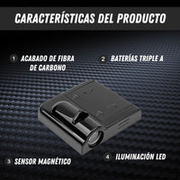 Courtesy™ Proyectores LED Inalámbricos 2X1