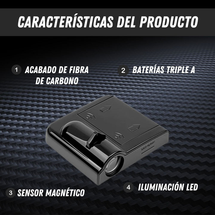 Courtesy™ Proyectores LED Inalámbricos 2X1