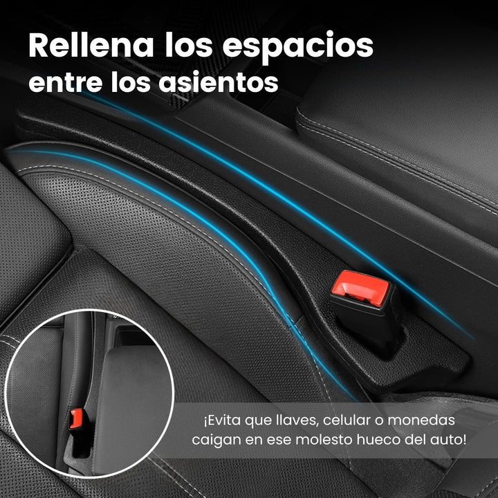 Fillix® Rellenos de Espacio para Asiento de Carro 2x1