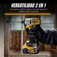 Dewalt® Llave de Impacto 2 en 1 + Kit de Accesorios Gratis