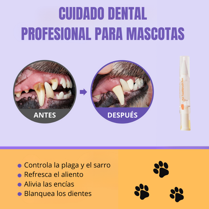 SmilePlus® - Cepillo quita sarro para mascotas