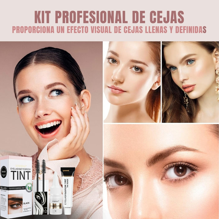 Browlux® Kit Profesional de Tinta para Cejas