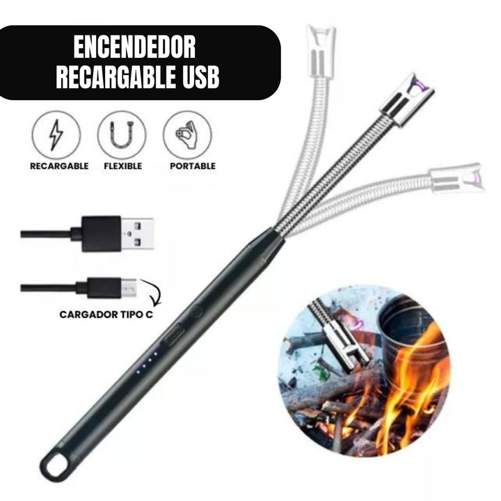 ProFlame® Encendedor Eléctrico Recargable USB