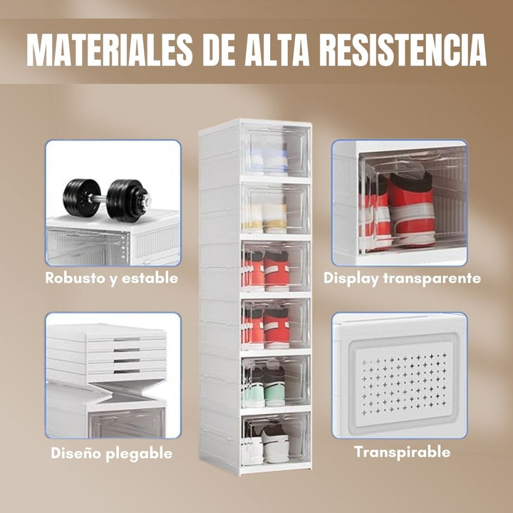 MAXIBOX® Organizador de Zapatos Plegable y Desarmable