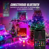 Sparkly® Luces de Navidad Bluetooth de 10 metros