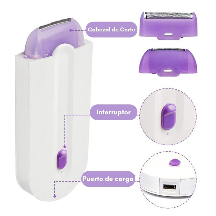 HiBeauty® Depiladora Led de Microoscilación