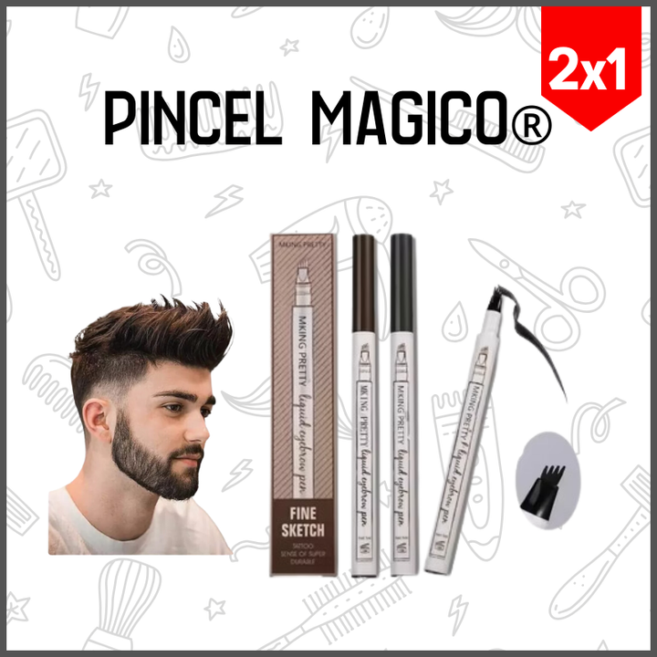 Pincel Mágico® Simulador De Pelo 2x1