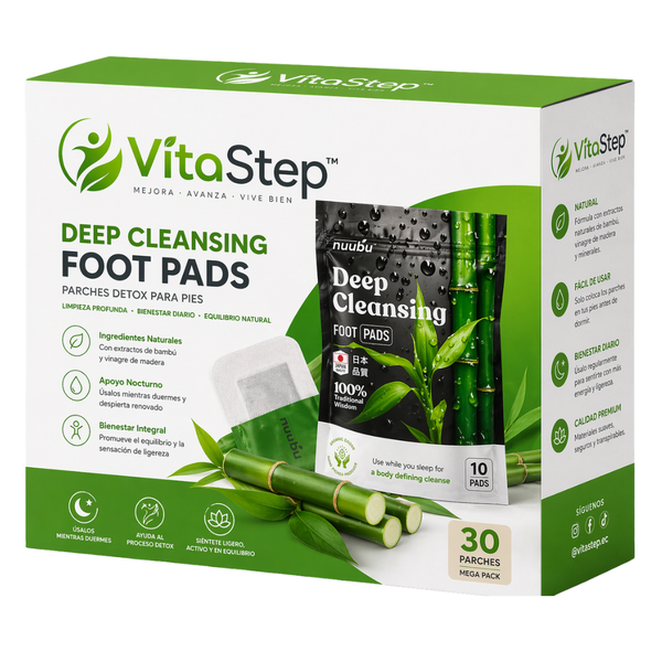 Pack De Parches Desintoxicantes Vitalstep