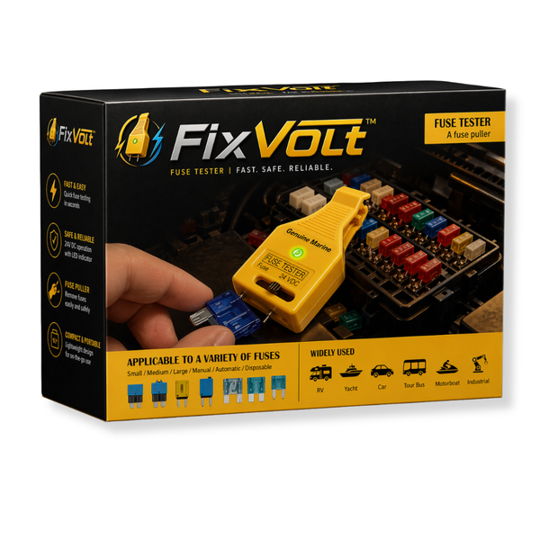 FixVolt Probador De Fusibles 2 en 1