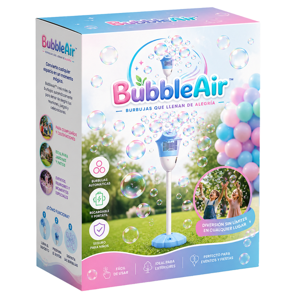 Maquina De Burbujas Automáticas BubbleAir