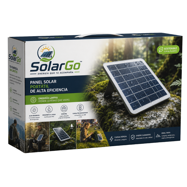 Panel Solar Portátil Para Teléfono
