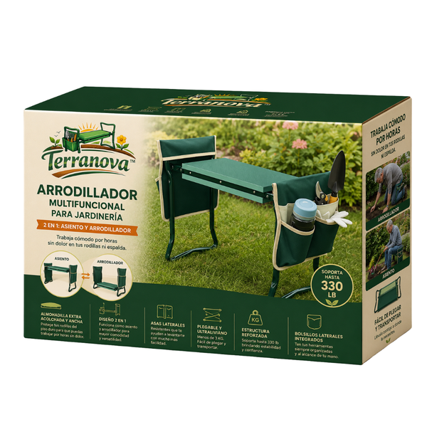 Arrodillador Multifuncional Para Jardinería