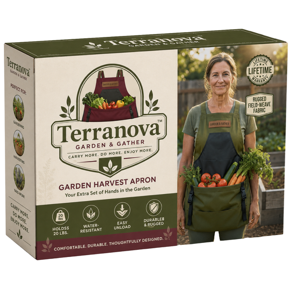 Delantal De Jardinería Todo En Uno
