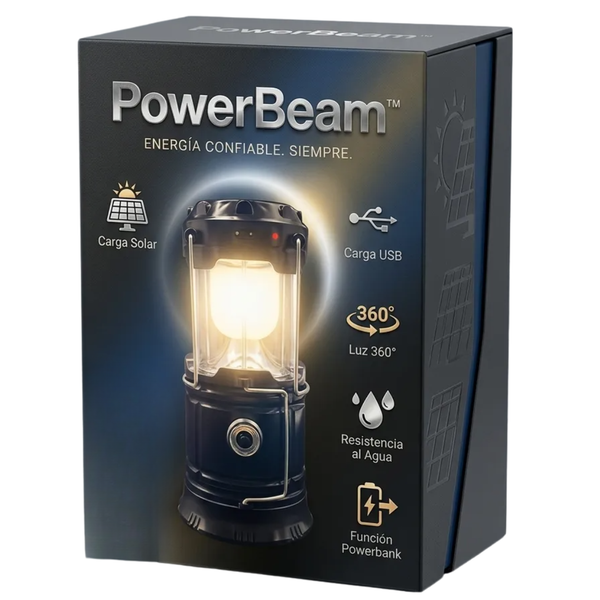 Linterna Solar Led Plegable 2 En 1