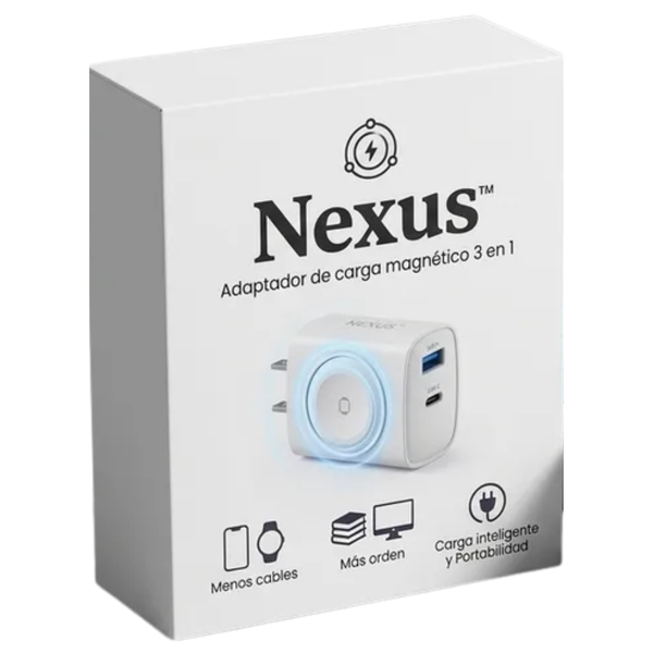 Adaptador De Carga Magnatico 3 En 1