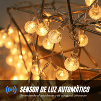 Ilumina® Luces Solares Navideñas de 6 Metros