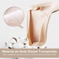 FlexProof® Medias en Seda Glaceé Antitranspirante 2x1