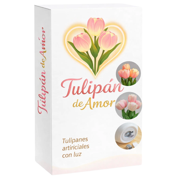 Lampara De Tulipanes (Rosada)