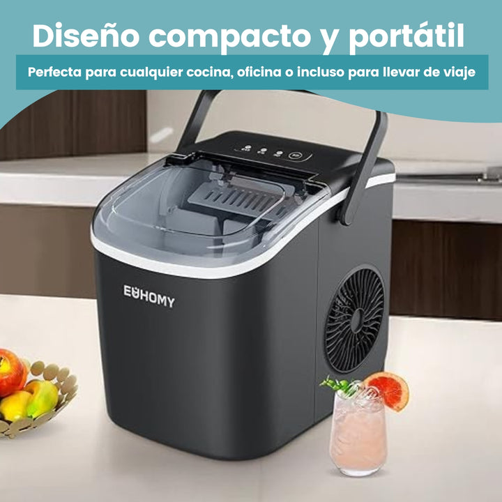 Icezy® Máquina de hacer Hielo Automática y Portátil