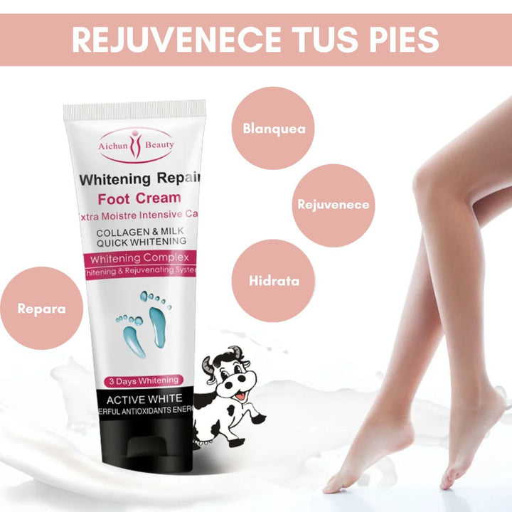 HydraHeel® Formula Avanzada con Colágeno para pies Resecos 2X1